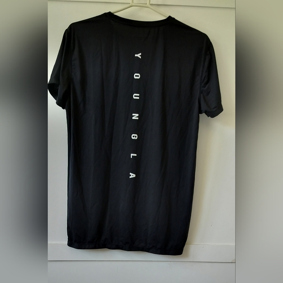 YoungLA Men's Black Short Sleeve Tee - Picture 1 of 5